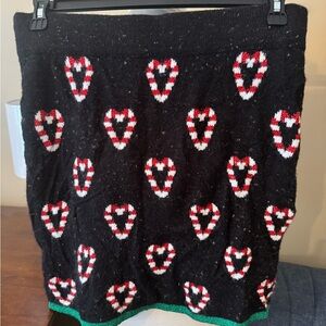 🆕 Holiday Sweater Skirt candy canes